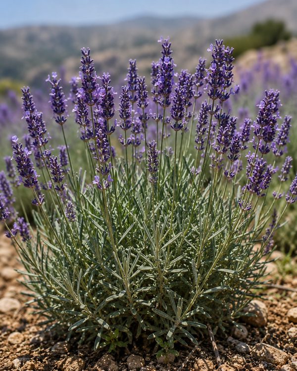 Lavender in flower